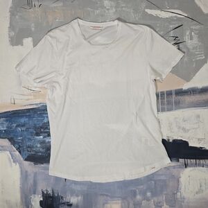 Orlebar Brown Basic White TShirt Size XLarge Cotton Lightweight Made Portugal